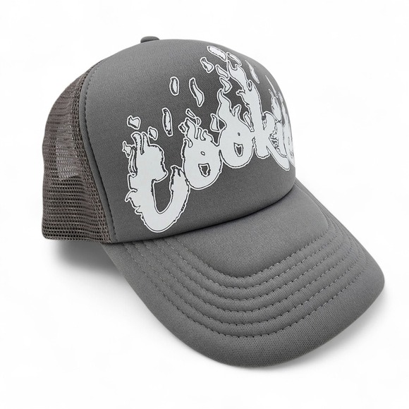 Other - Cookies SF Slow Burn Foam Trucker Hat Grey Adjustable Snapback‎ Mesh Back NWOT